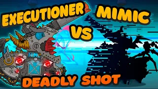 Deadly shot: Mimic vs Executioner - Cartoons about tanks