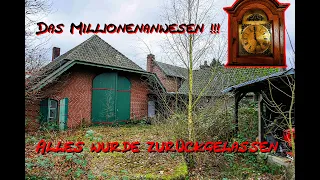 Das Millionenanwesen !!! Alles wurde zurückgelassen. #urbex #abandoned #lostplace