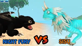 Sisu vs Night Fury | Cartoon Face-off [S3E9] | SPORE