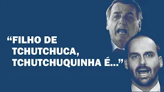 CONFIRA: EDUARDO BOLSONARO XINGA NERVOSO QUANDO COBRADO SOBRE PROMESSA NA ÁREA DA SAÚDE | Cortes 247