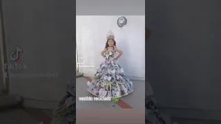 vestido reciclado ♻️