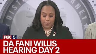 DA Fani Willis hearing: Testimony concludes | FOX 5 News