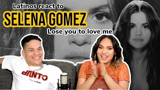 Latinos react to Selena Gomez - LOSE YOU TO LOVE ME 😭💔| reaction video FEATURE FRIDAY 🔥