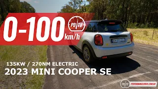 2023 MINI Cooper SE (Electric) 0-100km/h & motor sound