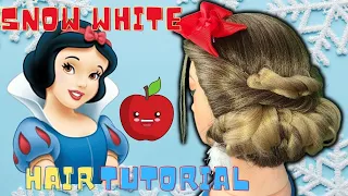 Snow White Updo (1930s!) | Snow White Hair Tutorial | Halloween hairstyle idea