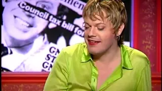 Eddie Izzard is better than Piers Morgan! The Brits knew it in 1996