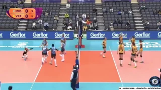 Melhores momentos de Dínamo Moscou 0 x 3 VakifBank