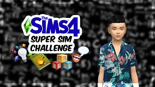 A SUPER SIM IN THE MAKING! 🤔📚 // THE SIMS 4 | Super Sim Challenge  #1