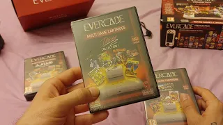 Evercade Unboxing & comparing size!