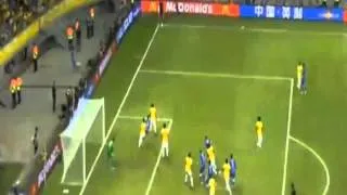 Brazil vs Italy 4-2 amazing Goal of Giorgio Chiellini against Bazil 22/06/2013 Cup of Confédération