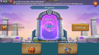 Lords mobile Vergeway chapter 11 stage 5