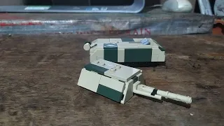 Lego Mini Maus Panzer VIII Tank Tutorial (Reupload)