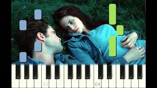 piano tutorial "BELLA'S LULLABY" from Twilight, 2008, with free sheet music (pdf)