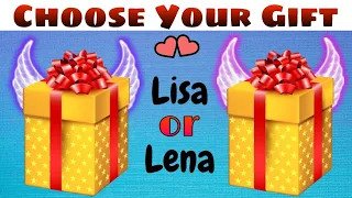 CHOOSE YOUR GIFT 🎁 [Lisa😍 or Lena🤩] | Elige tu regalo || Fun Panda