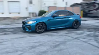 BMW M2 Crazy donuts