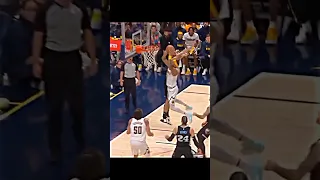 Nikola jokic insane no look pass to brown #nikolajokić #shorts #nba