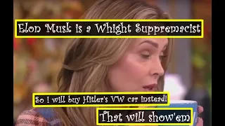 Alyssa Milano ditches Tesla saying Elon Musk is a white supremacist, so she buys Hitler's VW instead