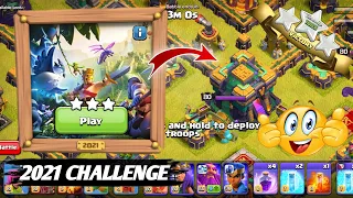 Easily 3 star the 2021 challenge Clash OF Clans in hindi | COC New Event Attack in 2021 challenge