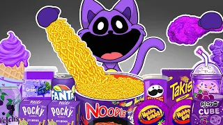 Convenience Store Purple Food Mukbang ASMR - Catnap | Poppy Playtime Chapter 3 Animation