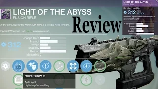 Destiny - Crota's End Gun Reviews - Light of the Abyss