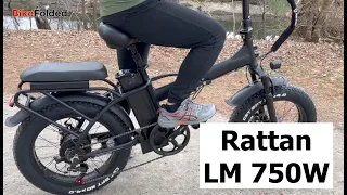 Rattan LM 750W Folding Fat-Tire Electric Bike Review