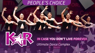 Best Contemporary // People's Choice // IN CASE YOU DON'T LIVE FOREVER - Ultimate Dance Complex