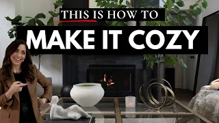 EASY WAYS TO ADD LUX + COZY!