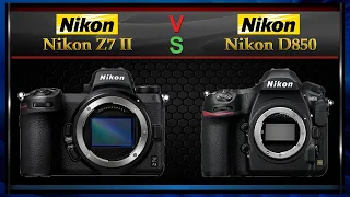 Nikon Z7 II vs Nikon D850 Comparison Video (Spec Comparison)