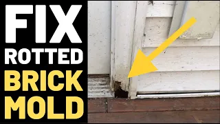 Fix Rotted Door Frame (Brickmold)