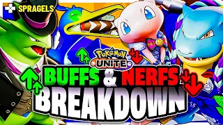 NEW Pokemon Unite Patch FULL BREAKDOWN