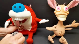 Ren and Stimpy talking dolls