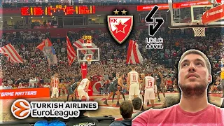 BEST ATMOSPHERE IN EUROLEAGUE! CRVENA ZVEZDA ASVEL VLOG