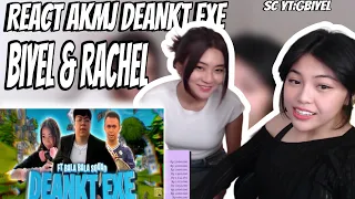 BIYEL & RACHEL REACT AKMJ DEANKT EXE!!!