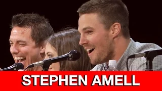 Stephen Amell's EPIC LIVE ARROW Intro At Comic Con