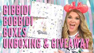 Bibbidi Boxes DISNEY Triple Unboxing + Giveaway 🏰Imagination & Ultimate Magic Boxes 2020