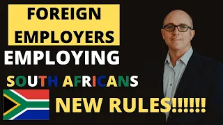 Foreign companies employing SOUTH AFRICANS? Watch This!!!