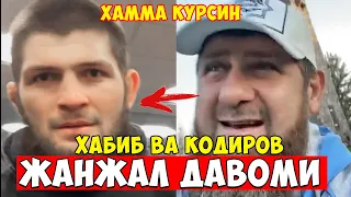 ХАБИБ ВА РАМАЗОН ҚОДИРОВ ЖАНЖАЛ ДАВОМИ! ДАХШААТ