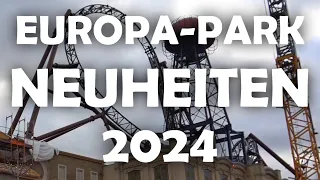 Die Neuheiten 2024 im EUROPA-PARK - Voltron, Alpenexpress, Tiroler Wildwasserbahn & mehr!