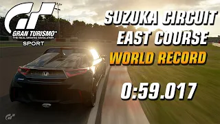 GT Sport World Record // Online Time Trial B (03.06.21-17.06.21) // Suzuka Circuit East Course