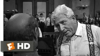 Inherit the Wind (1960) - Calling Brady to the Stand Scene (6/12) | Movieclips