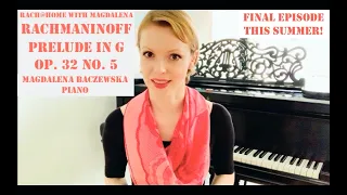 Rachmaninoff: Prelude in G major, op. 32 no. 5; Rach@Home; Magdalena Baczewska, piano