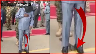 African President Salva Kiir Urinates On Himself During Government Function In South Sudan| News54