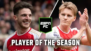 Rice or Odegaard: Premier League Player of the Season debate gets heated 🔥 | ESPN FC