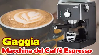 Gaggia Viva Style Macchina da Caffè Espresso Manuale per Macinato e Cialde