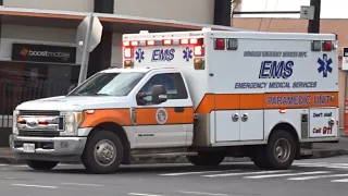 Honolulu EMS 12 WAH Responding