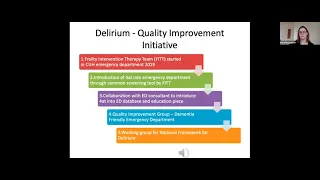 Improving Delirium Care in Acute Hospitals: Addressing Old and New Challenges
