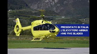 La presentazione italiana dell'elicottero Airbus H145 pentapale "Five Blades" (ottobre 2021)