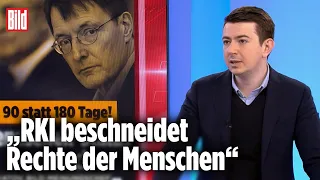 Genesenen-Status nur noch 3 Monate gültig | Filipp Piatov bei BILD Live