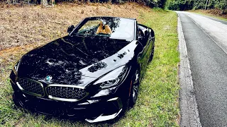 BMW Z4 M40i in the mountains - Wolf Pen Gap 8-14-21