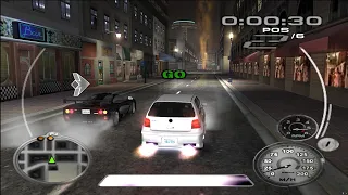 MIDNIGHT CLUB 3 GAMEPLAY 4K (2160p) [PCSX2 1.7.0] GOLF R32 X MCLAREN F1 LM